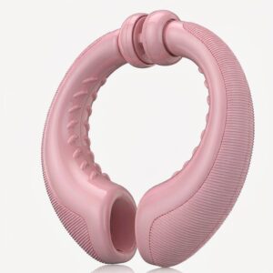 CoreVive Pelvic Floor Thigh Trainer for women, pink home fitness exerciser